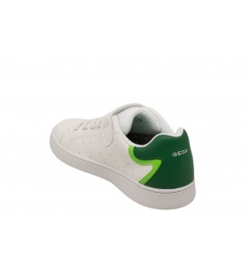 GEOX J BAMBINO ECLYPER A J36LSA000BCC0547 WHITE/GREEN
