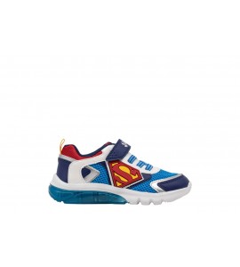 GEOX J BAMBINO CIBERDRON J65LLB01454C4320 LT BLUE/RED