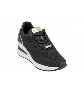 XTI donna sneaker 143721 Z. TEX negro