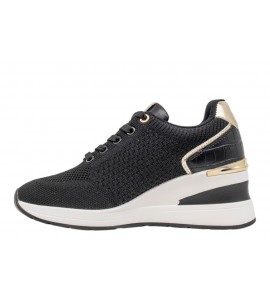 XTI donna sneaker 143721 Z. TEX negro
