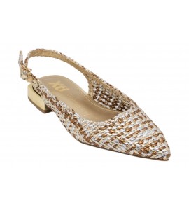 XTI donna slingback 143938 Z. TEX ORO