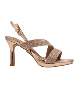KHARISMA sandalo elegante 2601 STRASS rose gold