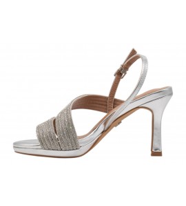 KHARISMA sandalo elegante 2601 STRASS ARGENTO