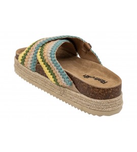 REFRESH donna ciabatta 175014 S.TEX ACQUA