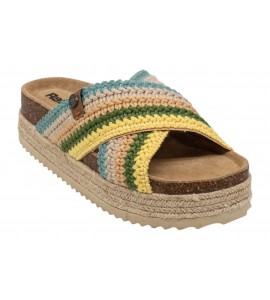 REFRESH donna ciabatta 175014 S.TEX ACQUA