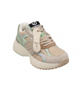 NO NAME DONNA 01SNCR KNIT P7 CARTER MINT/NUDE