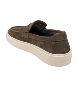 BLU BARRET mocassino ADAM-13476.5 OTTERPROOF REV OLIVA