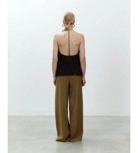 ALYSI 116225/P6058 TOP SCOLLATO CHOCO