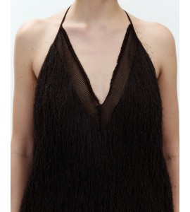 ALYSI 116225/P6058 TOP SCOLLATO CHOCO