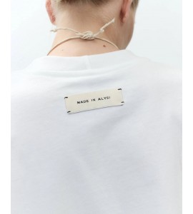 ALYSI 116408/P6055 T-SHIRT CON NODO LATTE