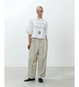 ALYSI 116408/P6055 T-SHIRT CON NODO LATTE