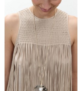 ALYSI 216302/P6026 ABITO VISCO TRIM LUNGA CIP