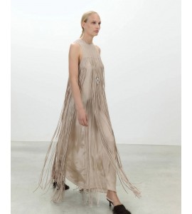 ALYSI 216302/P6026 ABITO VISCO TRIM LUNGA CIP