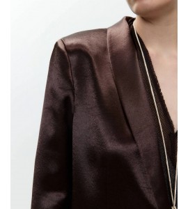 ALYSI 116815/P6061 BLAZER SMOKING CHOCO