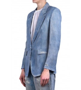 JUCCA J4353047/28/998 GIACCA STAMPA DENIM