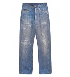 JUCCA J4354148/28/998 PANTALONE STAMPA DENIM