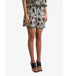 JIJIL JPE26SH148.0PZ0023/0266 SHORT NERO-AVORIO