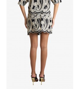 JIJIL JPE26SH148.0PZ0023/0266 SHORT NERO-AVORIO