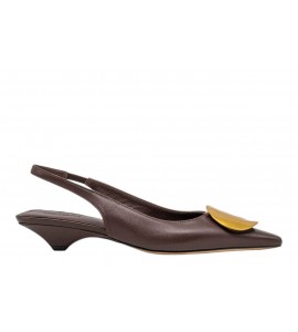 VIC MATIE' 1K5704_K20H060335 slingback BARON BROWN