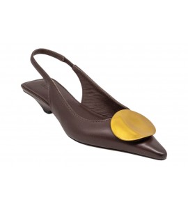 VIC MATIE' 1K5704_K20H060335 slingback BARON BROWN