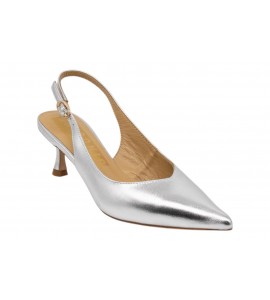 CHICONIC slingback 226.01.26VT.SLV VITELLO SILVER