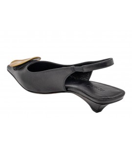 VIC MATIE' 1K5704_K20H060101 SLINGBACK BARON BLACK