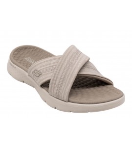 SKECHERS GOwalk Flex impressed 141420 DARK TAUPE