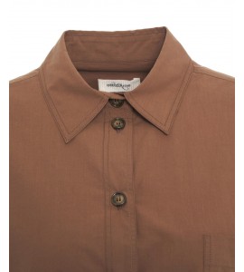 OTTOD'AME DC5233 camicia CIOCCOLATA