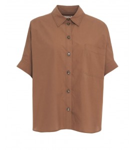 OTTOD'AME DC5233 camicia CIOCCOLATA