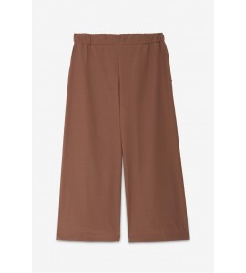 OTTOD'AME DP9741-2 PANTALONI GUENDA CIOCCOLATO