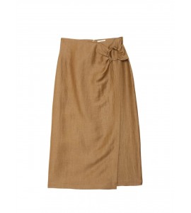 OTTOD'AME DN6288 SKIRT RHUM