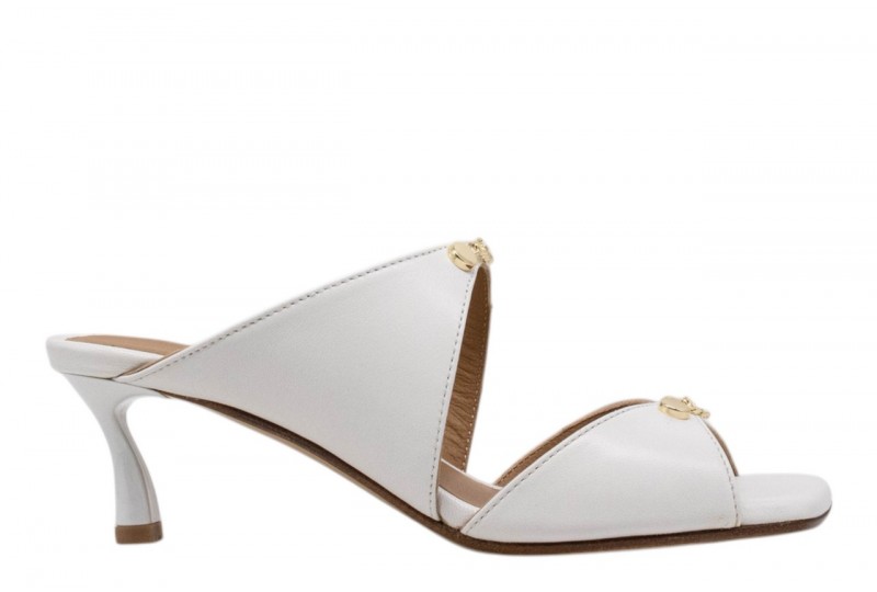 WO MILANO MULES 401 seta white