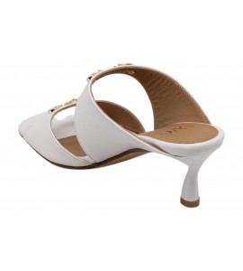 WO MILANO MULES 401 seta white