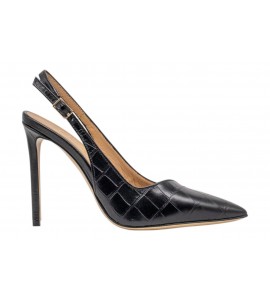 WO MILANO slingback 246 COCCO NERO