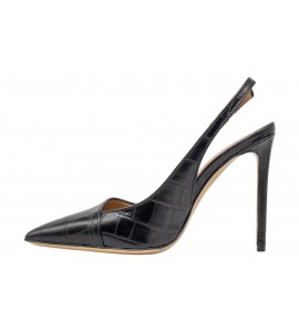 WO MILANO slingback 246 COCCO NERO