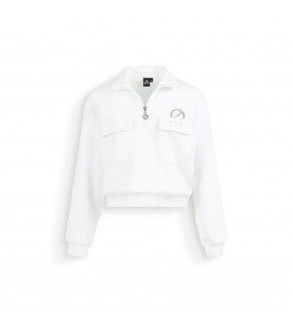 NO NAME DONNA 01UNWP2904VE WILLO PKT HOODIE W DOVE