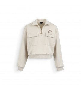 NO NAME DONNA 01UNWP2904VE WILLO PKT HOODIE W DOVE
