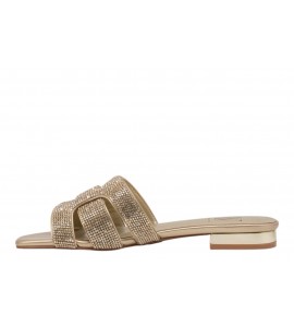 ALBANO VANITY AV7028 ciabatta strass platino