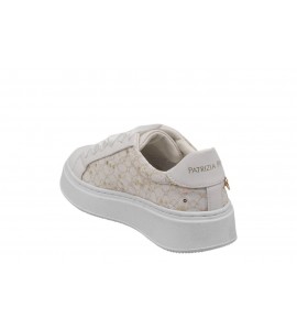 PATRIZIA PEPE bambina sneaker PPK326.27 BIANCO/PLATINO ECOV