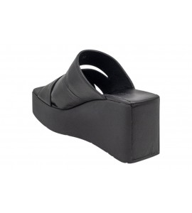 VIC MATIE' 1K5450D_K10C0700101 SANDALO con zeppa BLACK