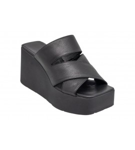 VIC MATIE' 1K5450D_K10C0700101 SANDALO con zeppa BLACK