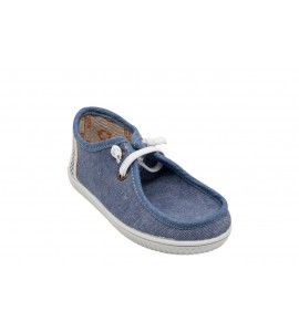 PUCHITOS bambino 7801-20 RECYWASH CUERO Y CRUDO
