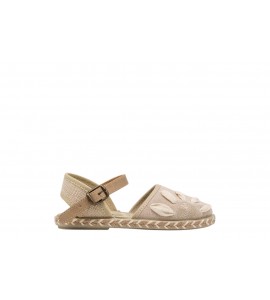 PUCHITOS bambina 9803-20 RECYWASH PIEDRA Y YUTE NATURAL