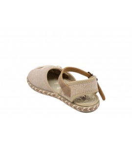PUCHITOS bambina 9803-20 RECYWASH PIEDRA Y YUTE NATURAL