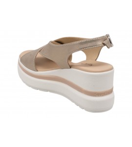 NERO GIARDINI sandalo con zeppa E513515D/675 ETOILE SAT