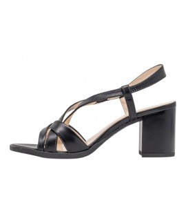 NERO GIARDINI sandalo donna E615752D/100 NAPPA PANDORA NERO