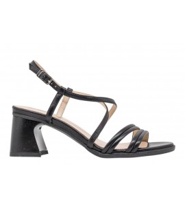 NERO GIARDINI sandalo donna E615740D/100 NAPPA PANDORA NERO