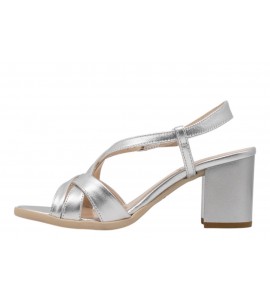 NERO GIARDINI sandalo donna E615753D/700 LAMINATO COL. ARG