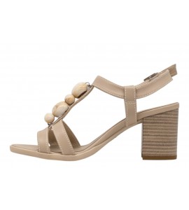 NERO GIARDINI sandalo donna E615860D/453 TAMIGI lino