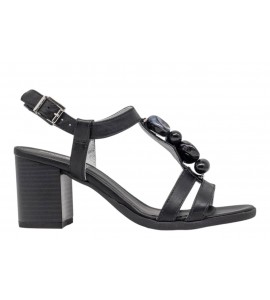 NERO GIARDINI sandalo donna E615860D/100 TAMIGI NERO